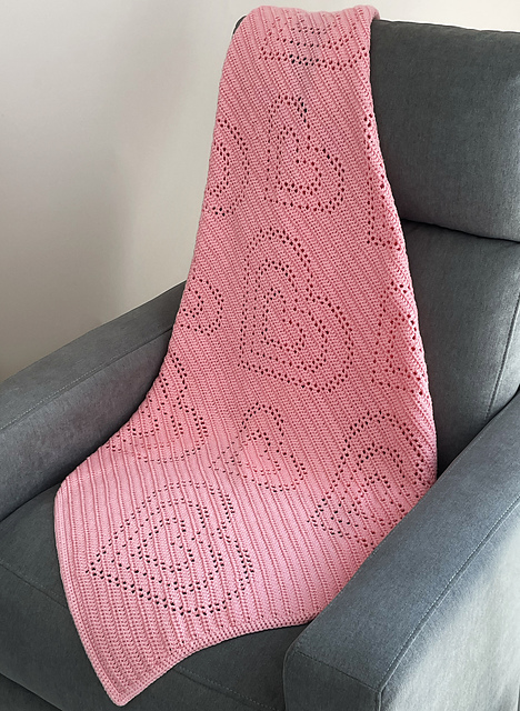 Hearts Blanket