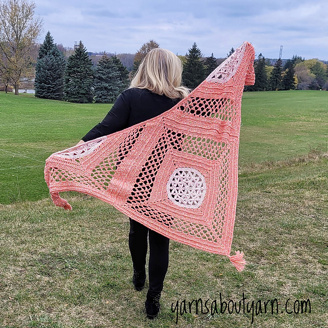 Flower of Life Shawl