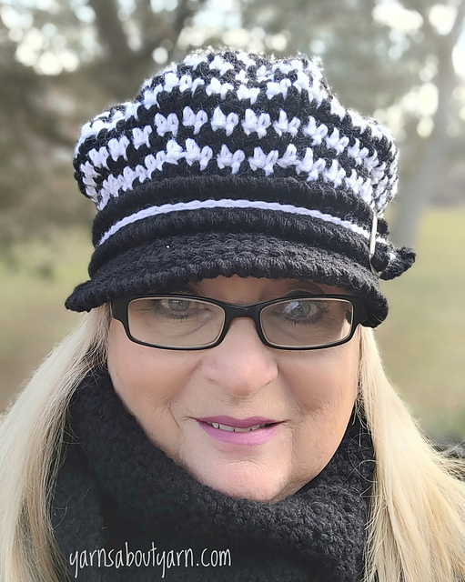 Ravelry: Mod Revival Newsboy Hat pattern by Charlotte Whaley