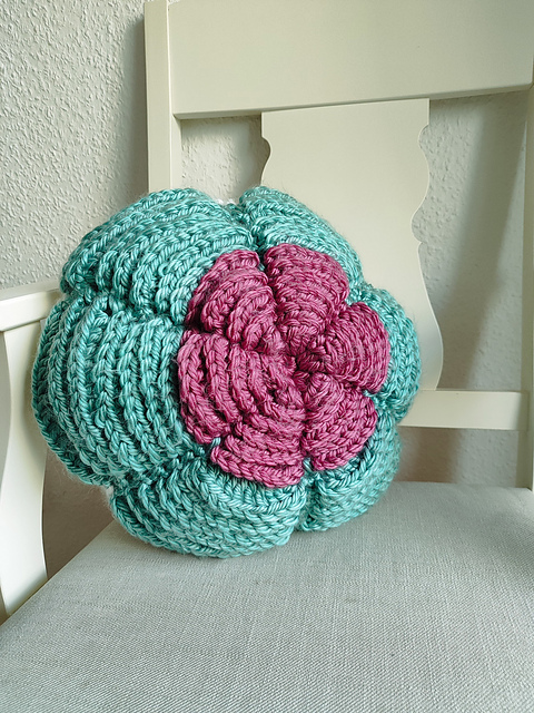 Flower Throw Pillow
