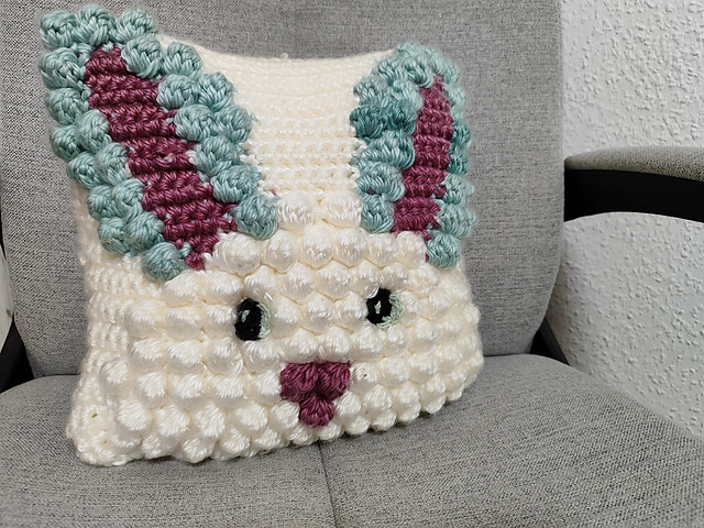 The Bunny Throw Pillow