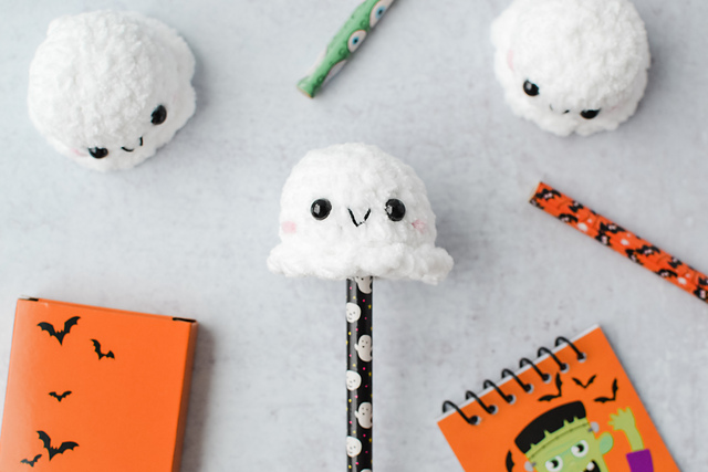 Ghost Pencil Topper