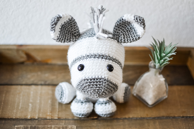 Amigurumi Zara The Zebra
