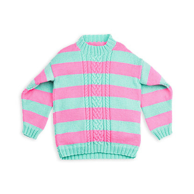 Visual Cable Front Pullover