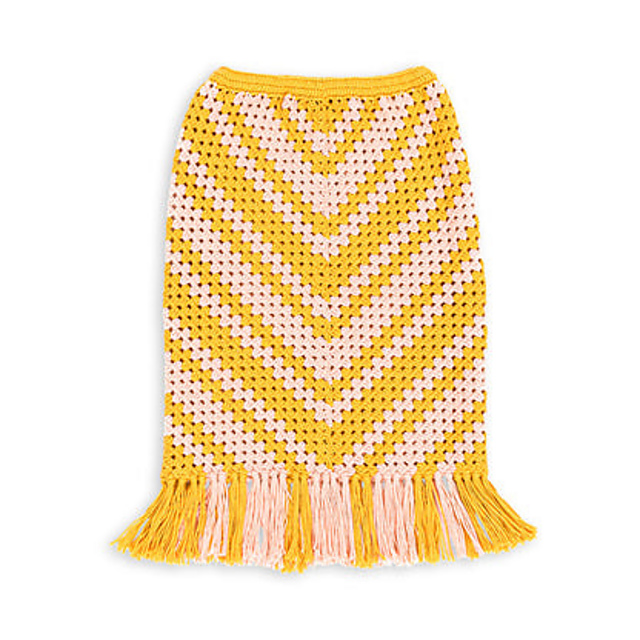 Chevron Granny Skirt