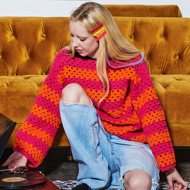 Bright Stripes Sweater