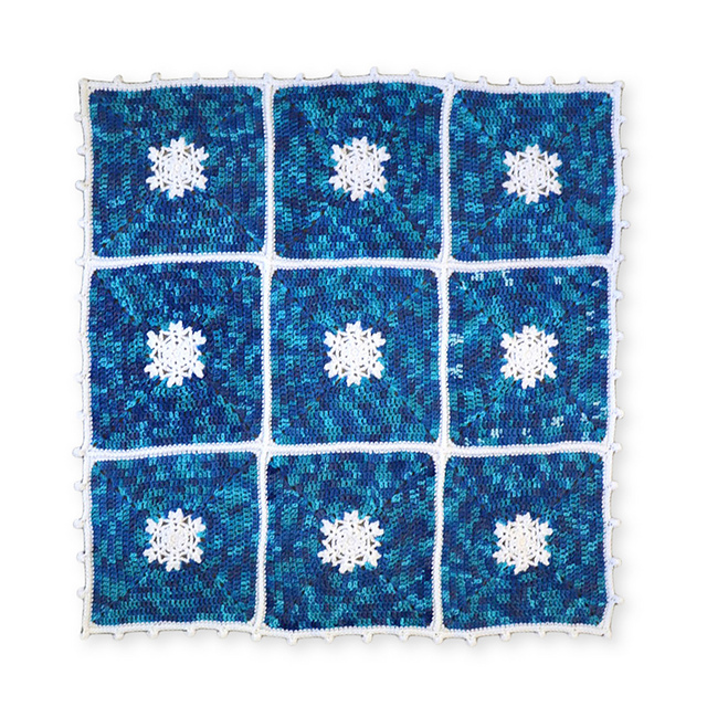 Stitch In Season Snowflake Blanket
