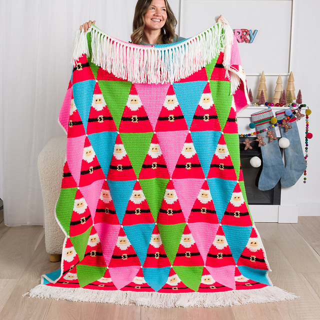 Santa's Coming to Town Blanket