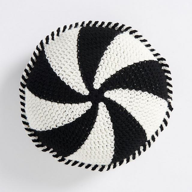 Spooky Swirl Pillow