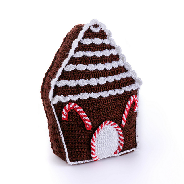 Gingerbread House Pillow