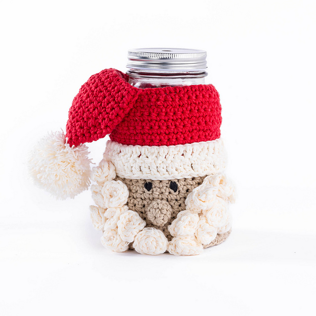 Santa Claus Jar Cozy