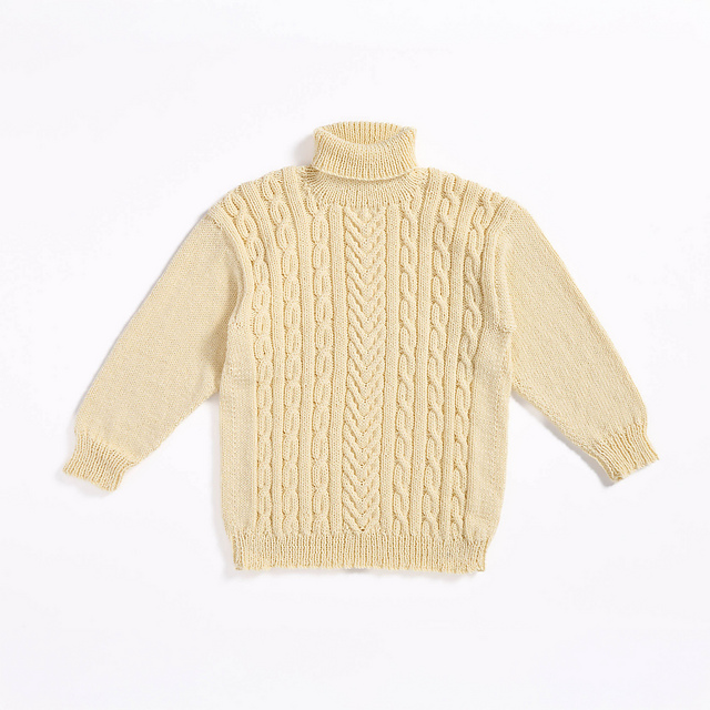 Cabled Pullover
