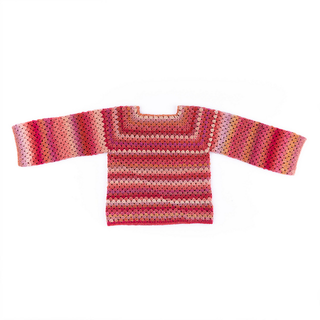 Granny Stripes Pullover