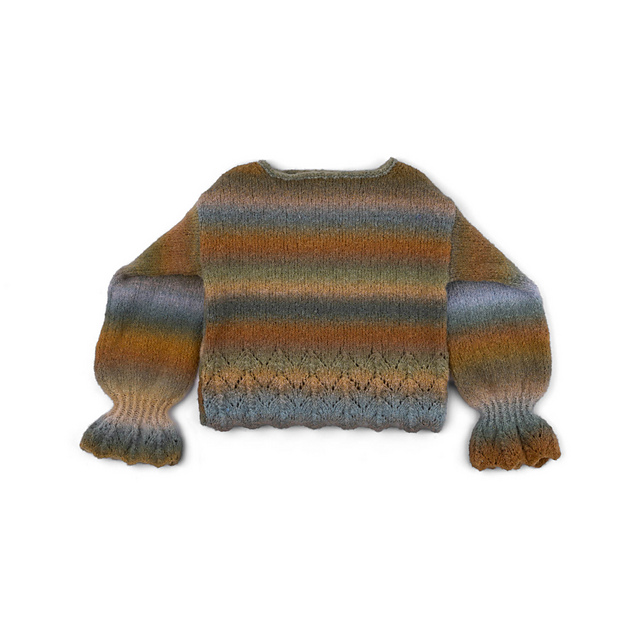 Laced Hemmed Pullover