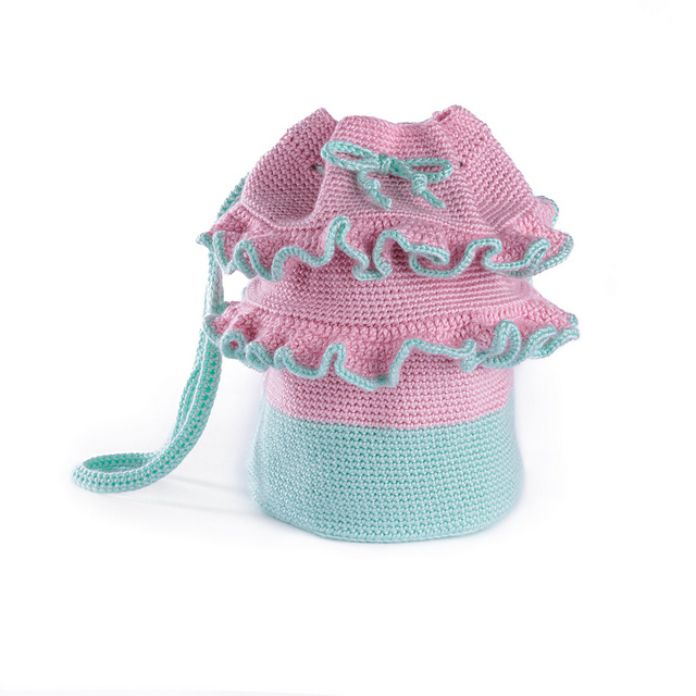 Frilly Bucket Bag