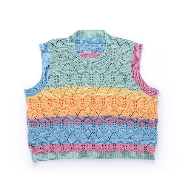 NICENESS/LENNY Cotton × Silk knit vest Sweater Vest - Lavender Cotton – s.k. manor hill