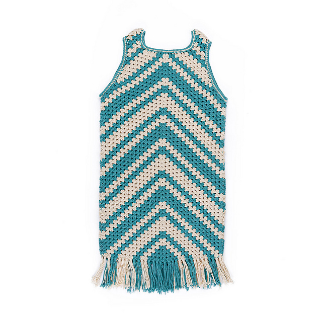 Chevron Granny Dress
