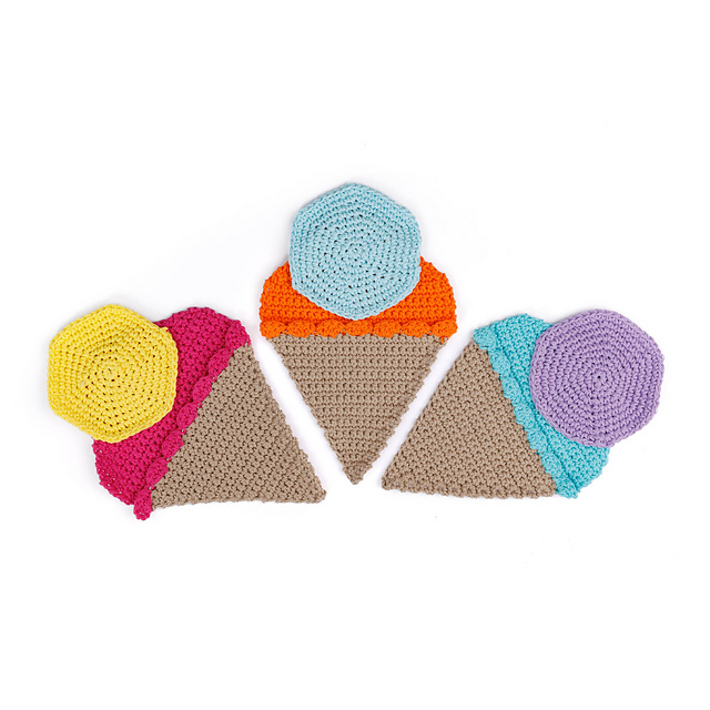Double Scoop DIshcloth