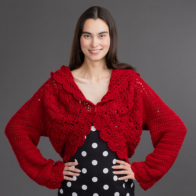 Lace Trim Cardigan