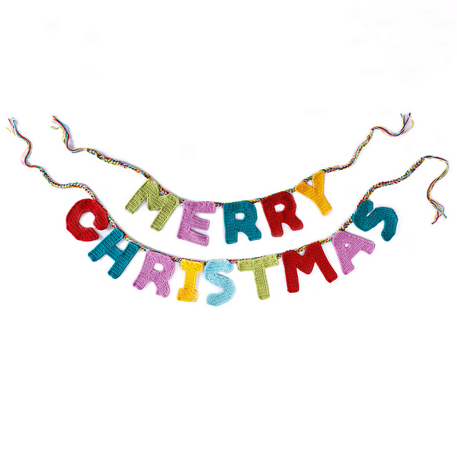 Merry Christmas Garland