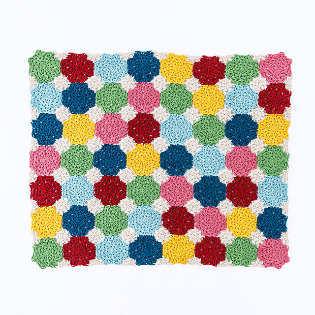 Snowflake Blocks Blanket