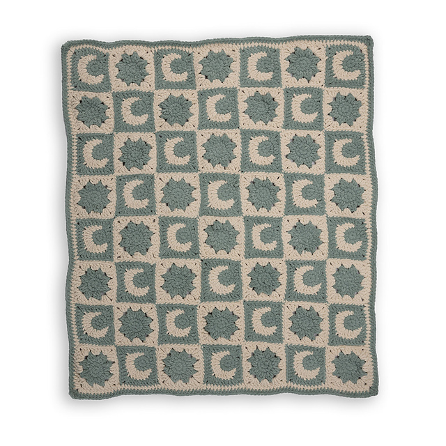 Celestial Motifs Blanket