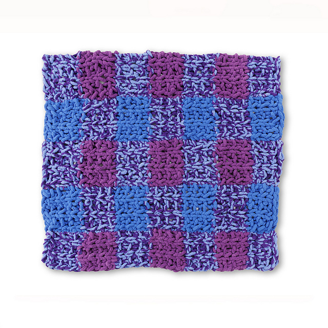Plaid to Be Here Table Blanket