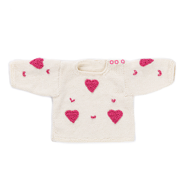 Heart Baby Pullover