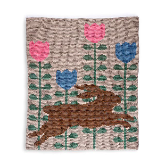Leaping into Spring Blanket