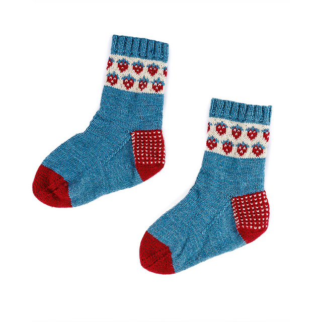 Strawberry Patch Socks