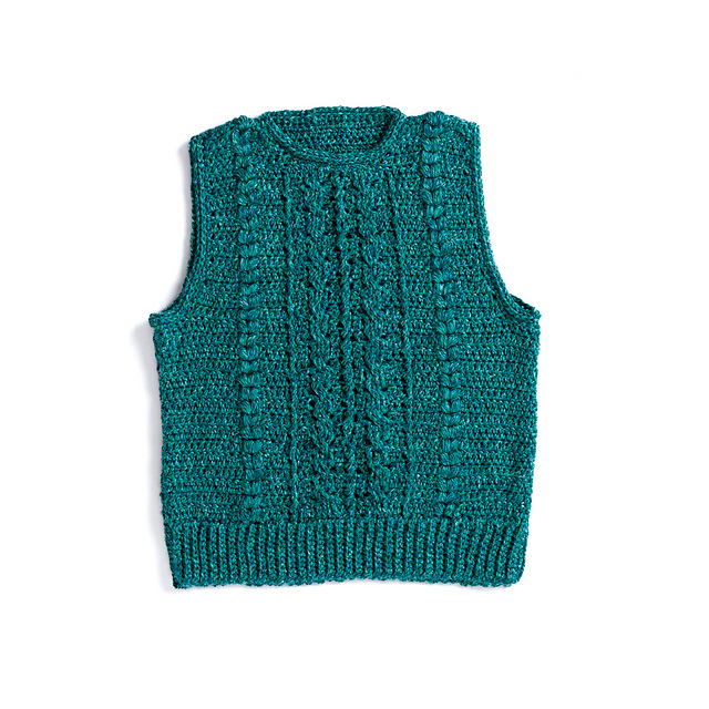 Classic Cabled Vest