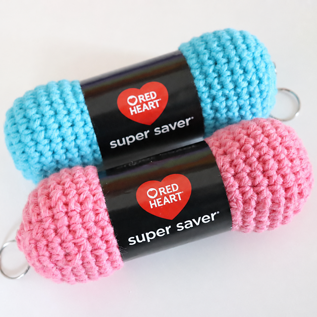 Yarn Skein Key Chain