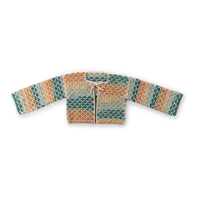Shell Stitch Cardigan