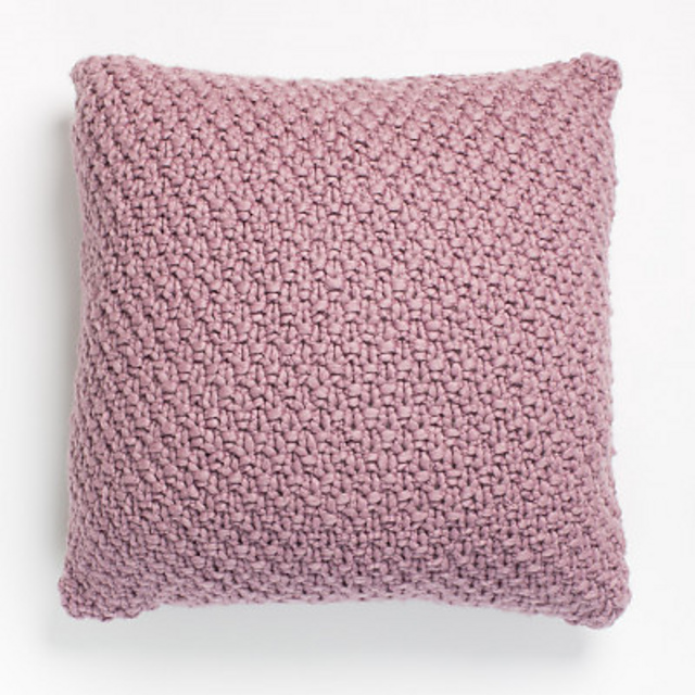 Ravelry Irish Moss Floor Pillow pattern by Yarnspirations Design Studio