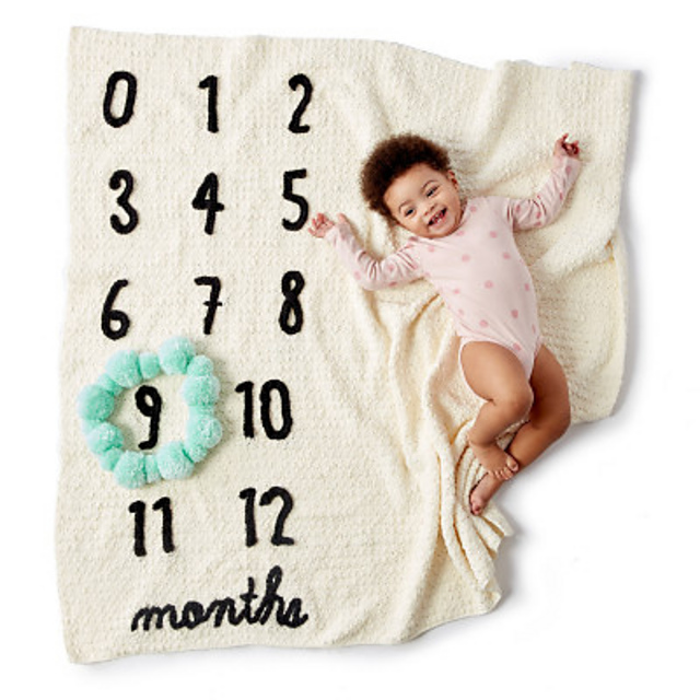 Watch Me Grow Blanket