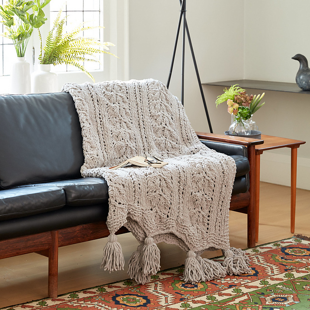 Rose Leaf Blanket