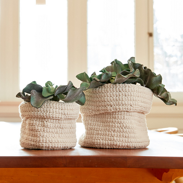 Slouchy Plant Holders