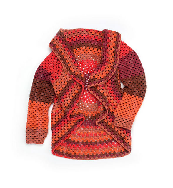 Granny Stripes Cardigan