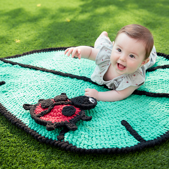 Lil' Leaf Playmat & Ladybug Toy