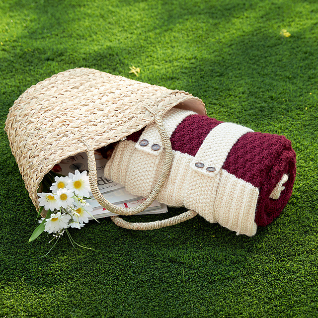 Knit for the Road Blanket