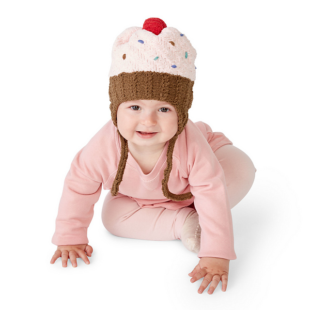 Red Velvet Cupcake Hat