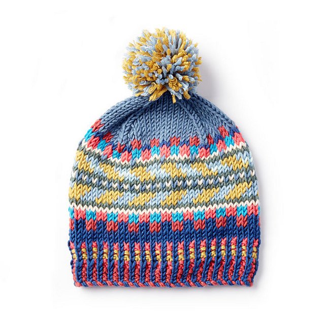 Color Rules Fair Isle Hat