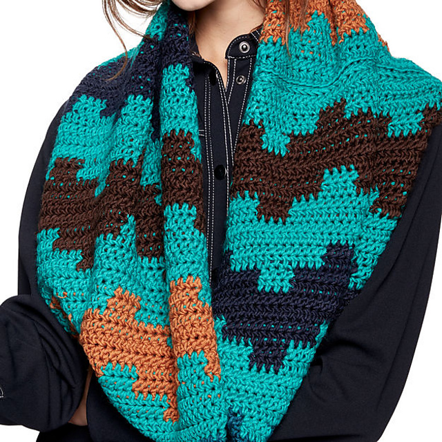 Fair Isle Cowl
