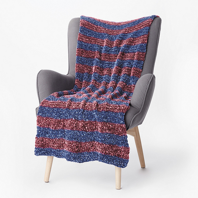 Striped Afghan