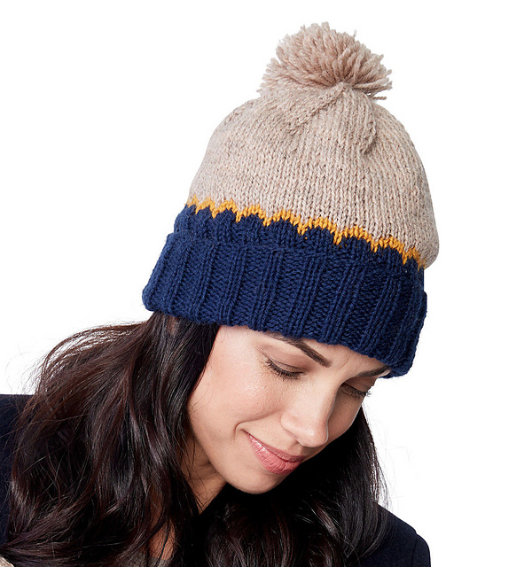 Ravelry Fair Isle Hat pattern by Yarnspirations Design Studio