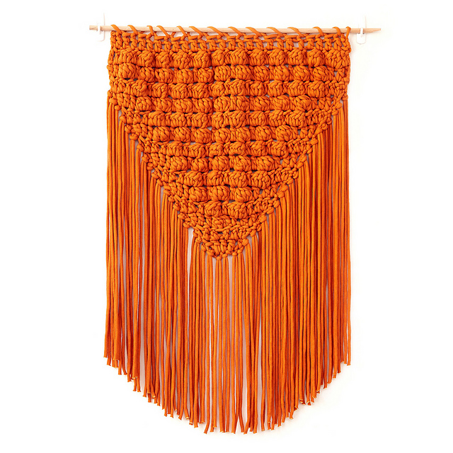 Popping Fringe Wall Hanging