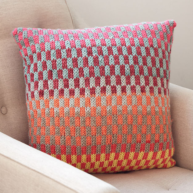 Fantastic Fair Isle Pillow