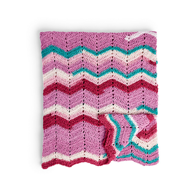 Chevron Breeze Afghan