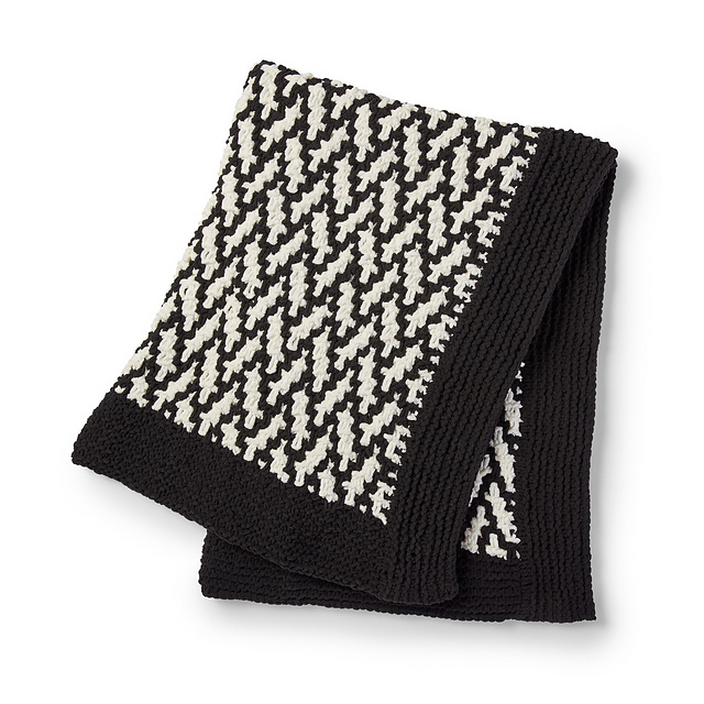Mosaic Herringbone Throw