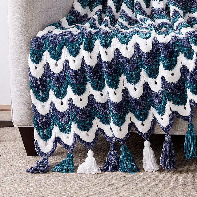 Ogee Stitch Afghan
